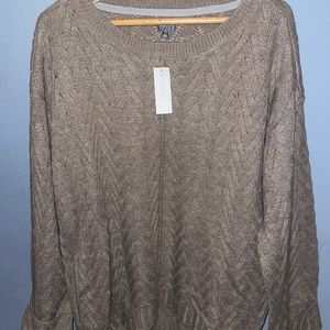 NY&C Plus Size Knit Sweater Size XXL